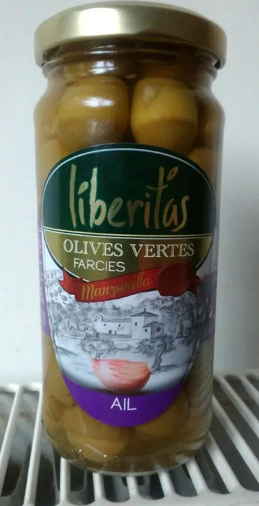 Olives vertes farcies Ail