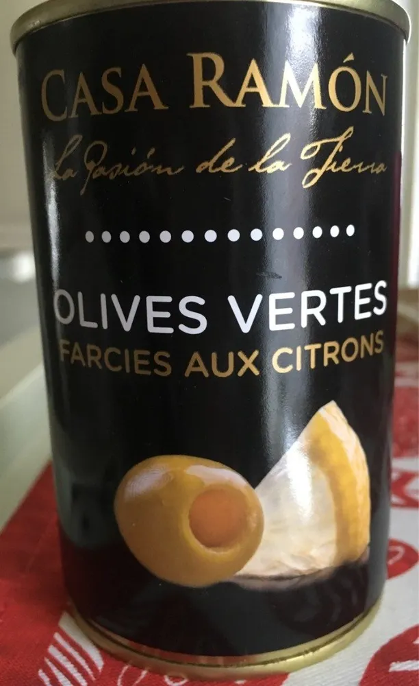 Olives Vertes Farcies Aux Citrons
