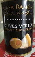 Olives Vertes Farcies Aux Citrons