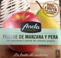 Postre de manzana y pera