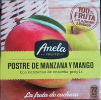 Postre de manzana y mango