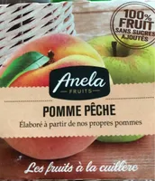 Postre de manzana y melocotón