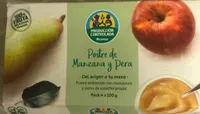 Postre de manzana y pera