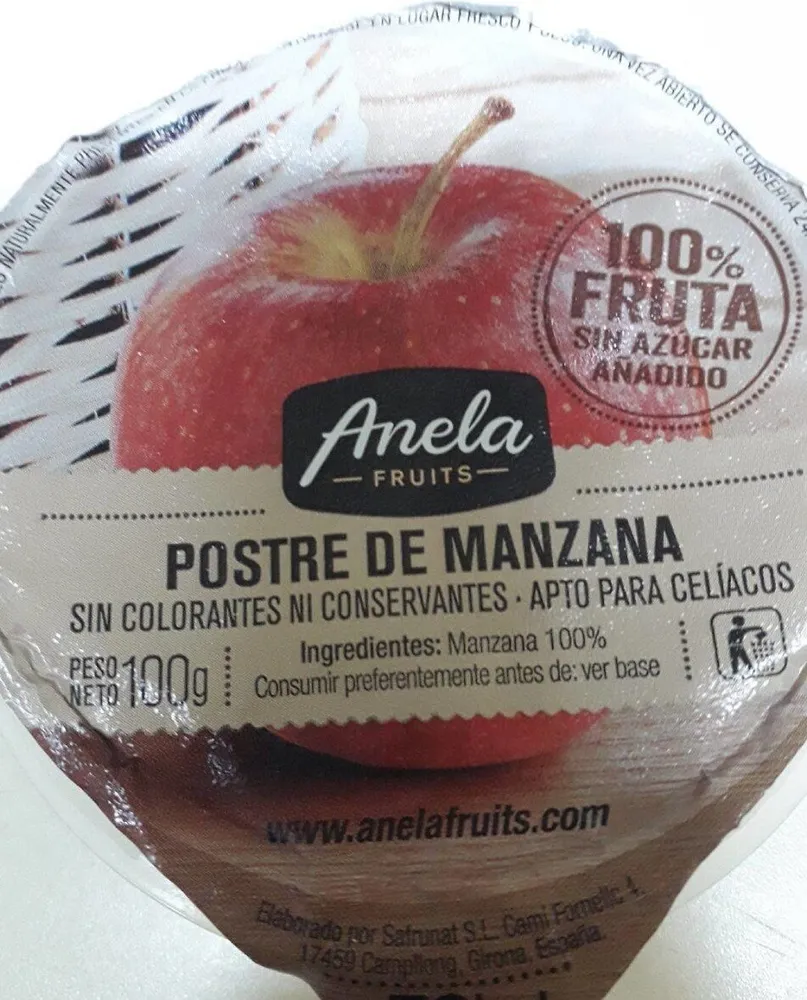 Postre de Manzana