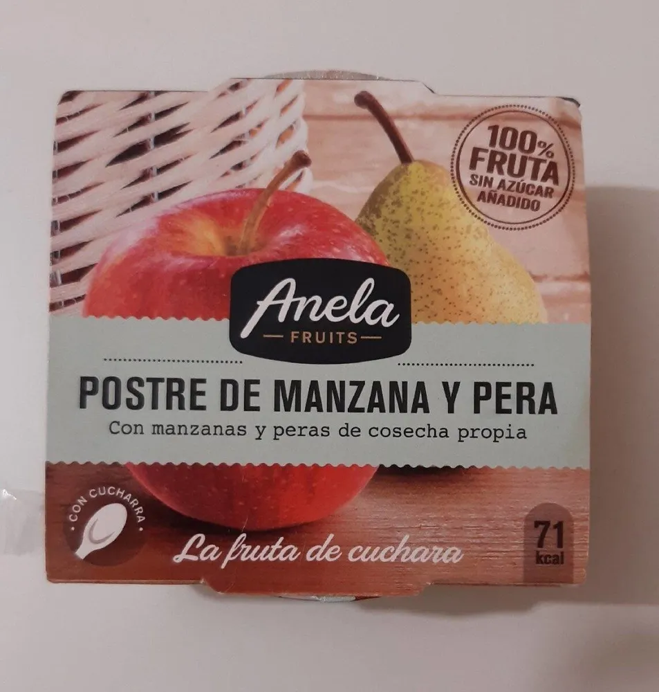 Postre de Manzana y Pera