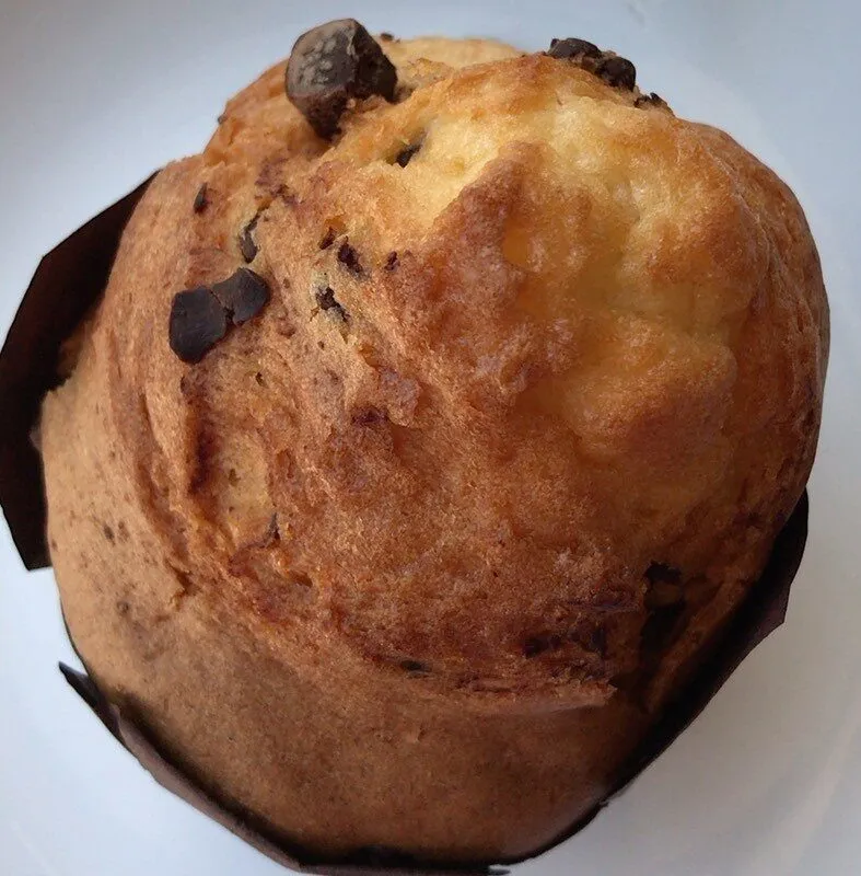 Muffin de vainilla c/pepitas chocolate