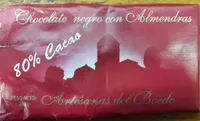 Chocolate negro con almendras