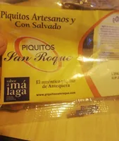 Piquitos artesanos y con salvado