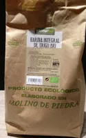 Harina integral de trigo bio