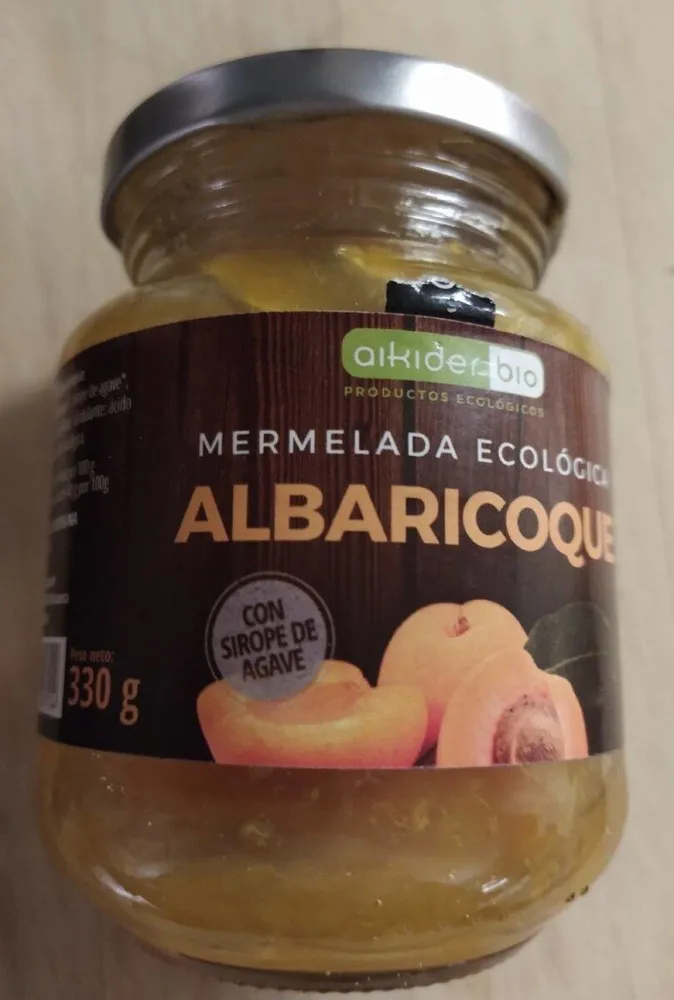 Mermelada Ecológica Albaricoque