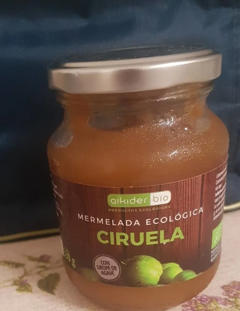Mermelada ecologica ciruela