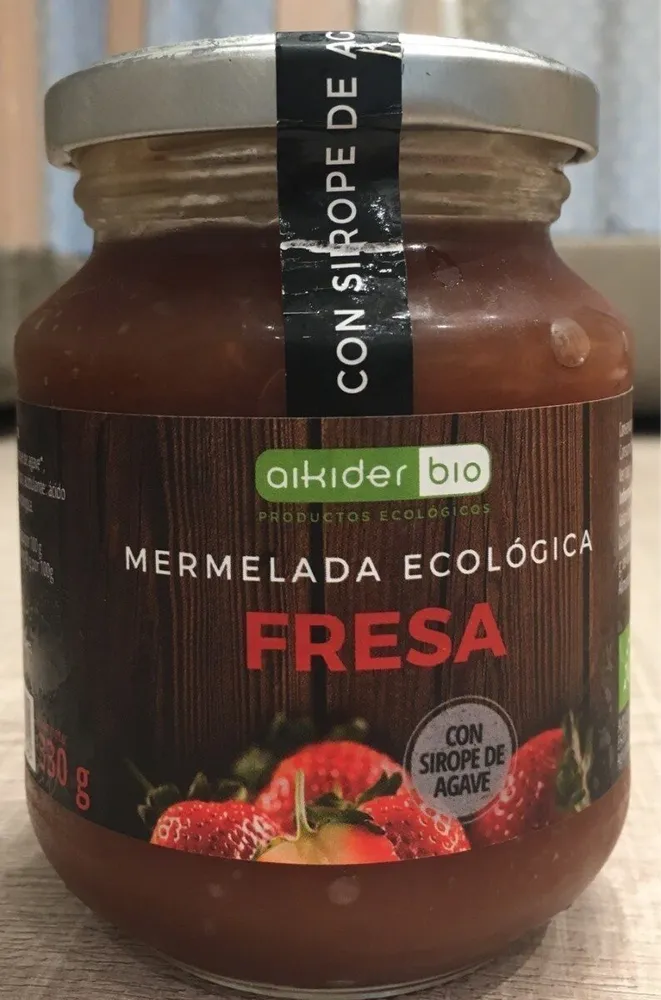 Mermelada ecologica fresa