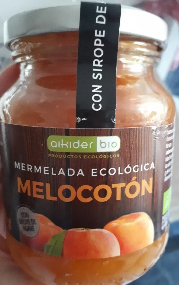 Mermelada ecológica melocotón