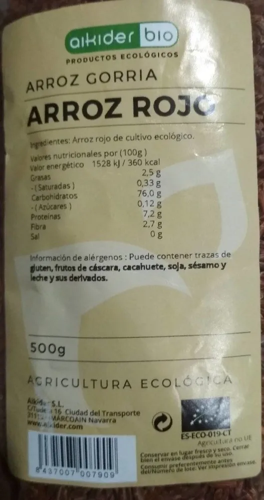 Arroz rojo
