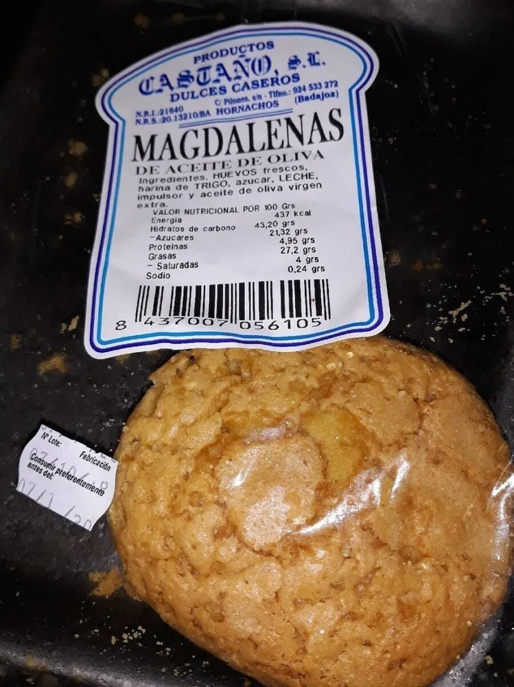 Magdalenas de aceite de oliva