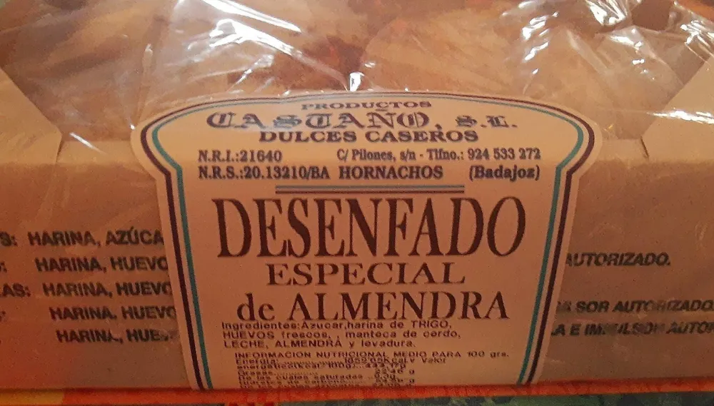 Desenfadado especial de almendra