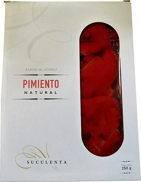 Pimientos rojos asados al horno tarrina