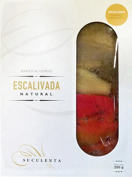 Escalivada pebrot natural asado al horno tarrina