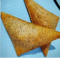 Empanadilla de espinaca, puerro y queso vegano