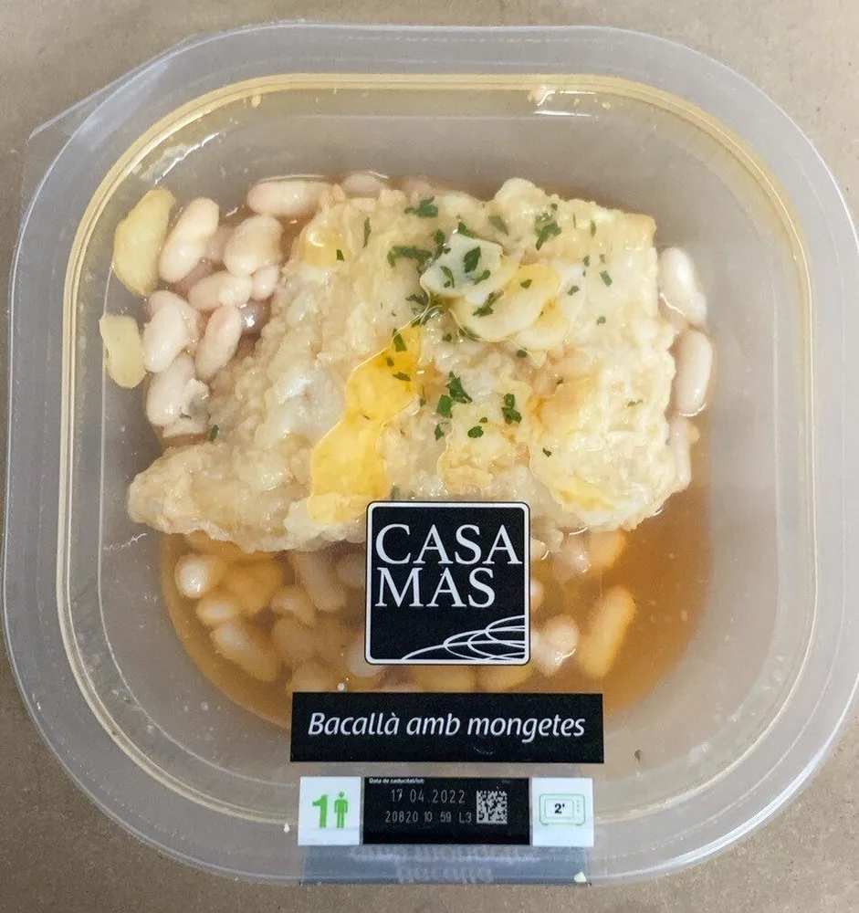 Bacallà amb mongetes