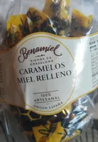 Caramelos Miel relleno
