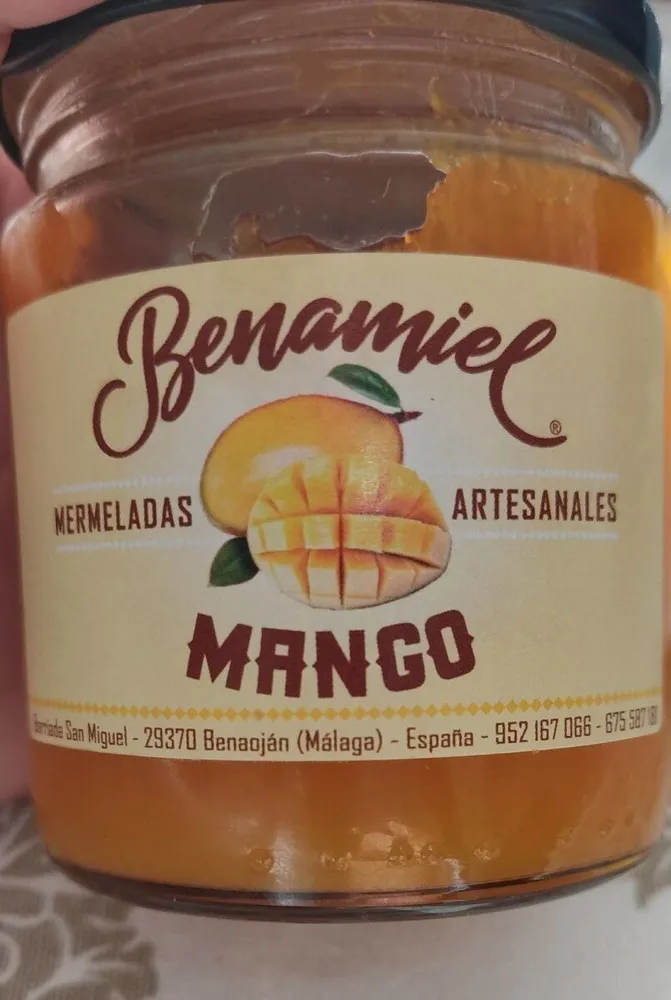 Mermelada de mango