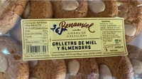 Galletas de miel y almendras