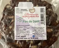 Pan de dátiles con almendras