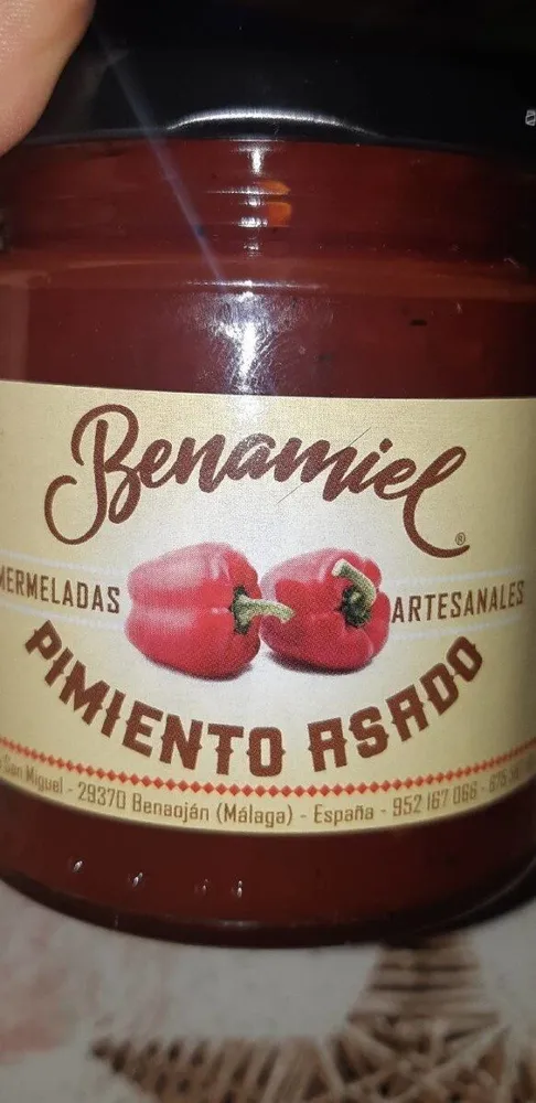 Mermelada de pimiento asado