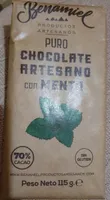 Chocolate artesano con menta