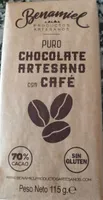 Chocolate Artesano con Cafe