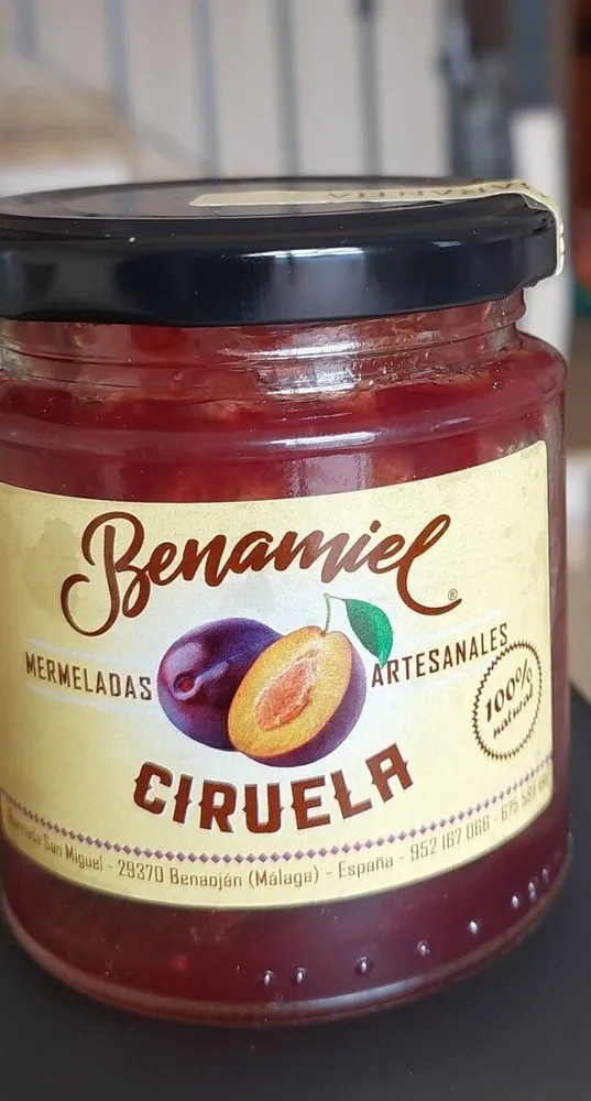 Mermelada ciruela