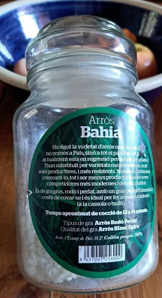 Arroz bahía