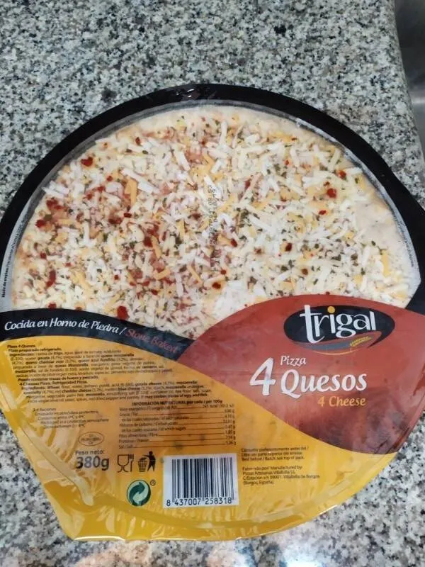 Pizza 4 quesos