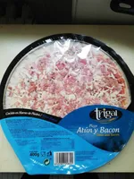 Pizza atún y bacon
