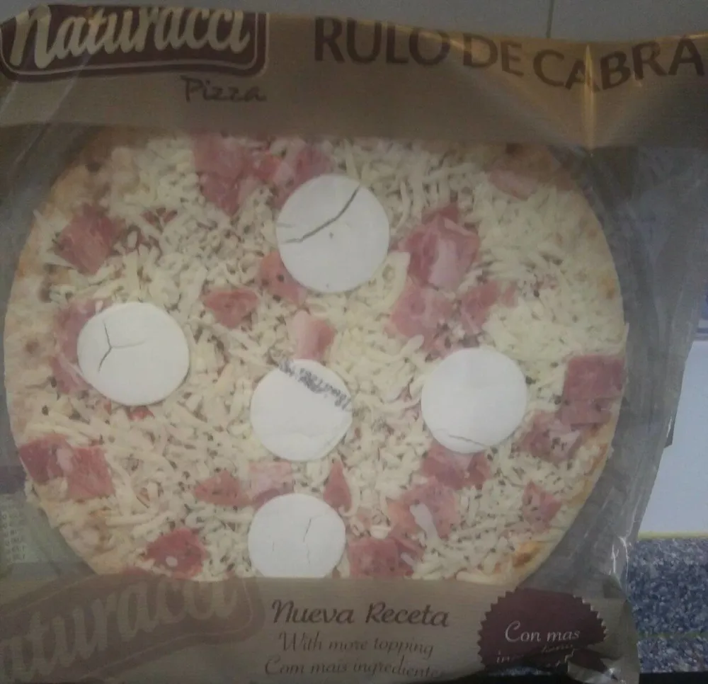 Pizza Rulo de Cabra