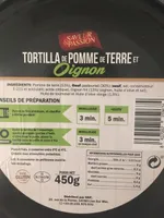 Tortilla de pomme de terre et oignon