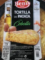 Tortilla de patata con cebolla