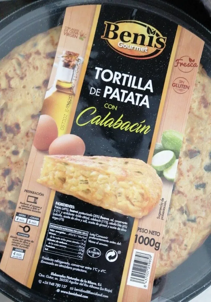 Tortilla de Patata con Calabacin