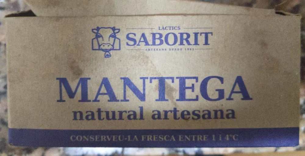 Mantega natural artesana