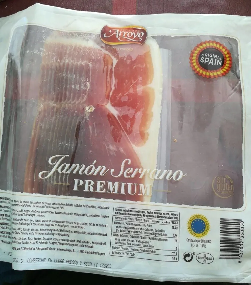 Jamon serrano loncha