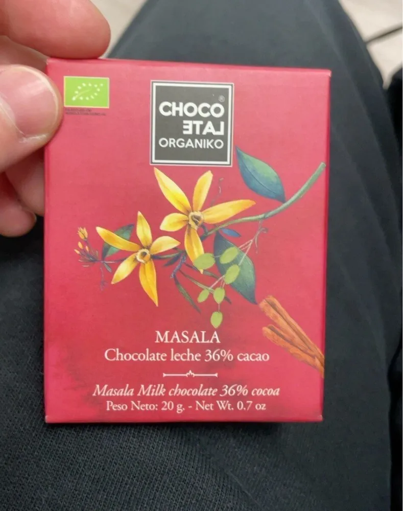 Chocolate con leche masala