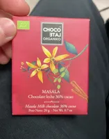 Chocolate con leche masala