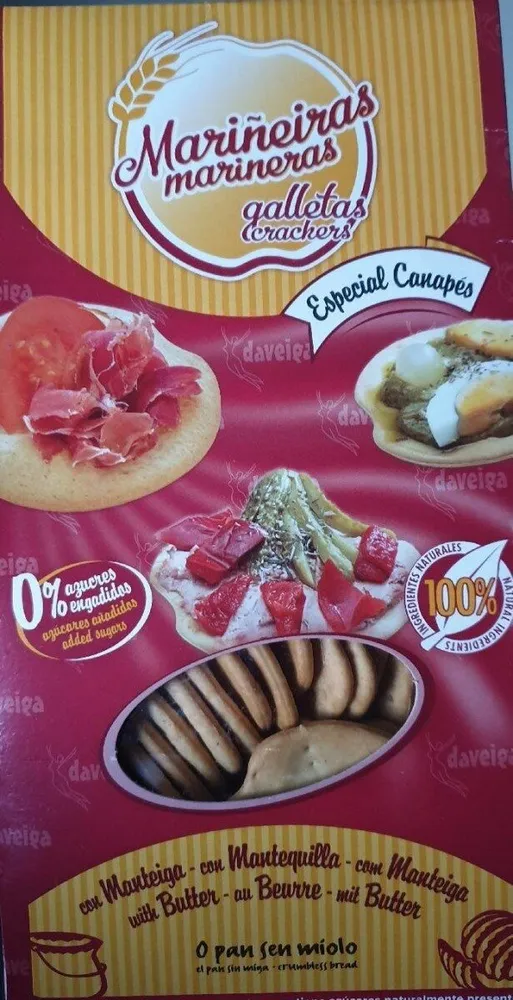 Mariñeiras galletas crachers
