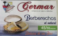 Berberechos al natural