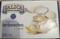 Berberechos al natural