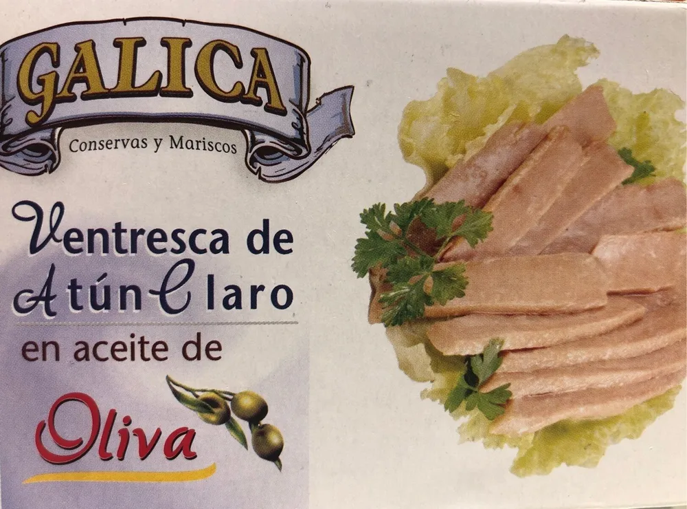 Ventresca de atun claro en oliva