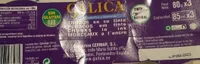Trozos de calamar en su tinta