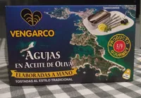 Agujas en aceite de oliva