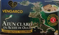 Atún claro en aceite de oliva, solo tronco